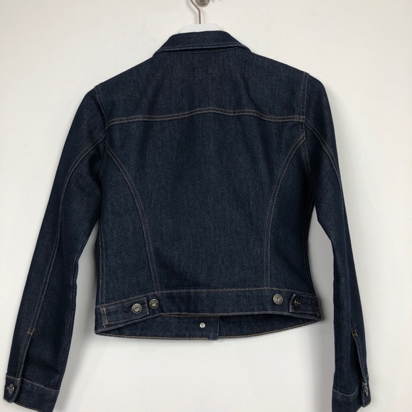 GAP Dark Denim Jean Jacket - Picture 2 of 8
